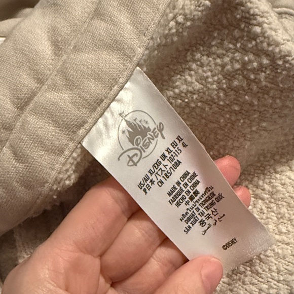 Disney Mickey Peace Patch Cream Textured Jacket - Picture 5 of 5